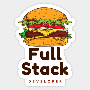 Full Stack Developer Sticker